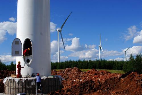 无锡工业设备安装公司分享风电设备安装存在的问题